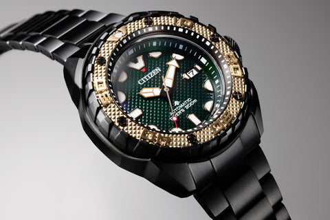 Introducing  The Citizen Promaster Diver 200m “Green Anaconda” Asia-Only Edition - by BRICE GOULARD
