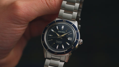 Introducing The Seiko Presage Style 60's based on a mid-century Seiko chronograph - by Danny Milton