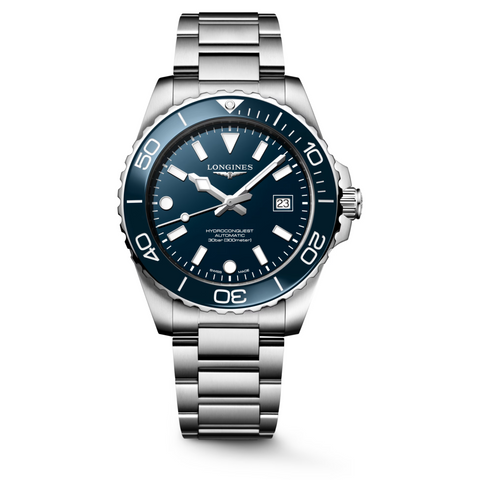 LONGINES HydroConquest — Blue Lacquered Polished