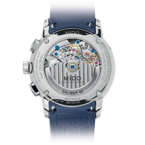 MIDO BARONCELLI CHRONOGRAPH MOONPHASE M027.625.17.041.00