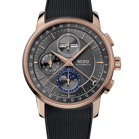 MIDO BARONCELLI CHRONOGRAPH MOONPHASE M027.625.37.061.00