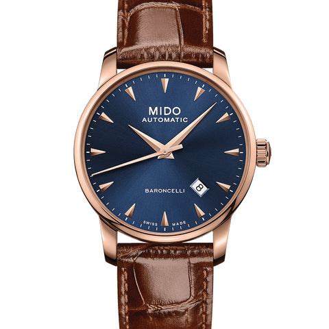 MIDO BARONCELLI MIDNIGHT BLUE GENT M8600.3.15.8