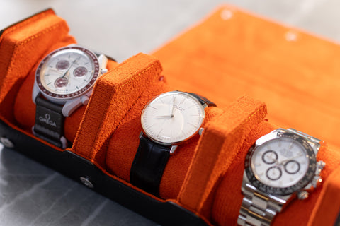 MHB HEXAGON 3 SLOTS PREMIUM WATCH BOX