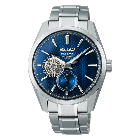 SEIKO PRESAGE "SHIRO" SHARP EDGED OPEN HEART - SPB417J1