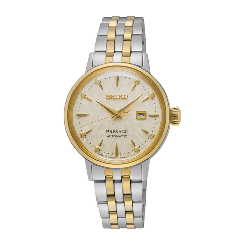 SEIKO PRESAGE COCKTAIL TIME "WHITE LADY" DIAMOND TWIST - SRE010J1