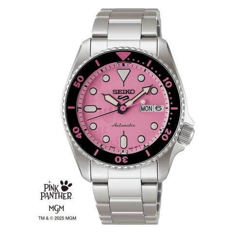 SEIKO 5 Sports PINK PANTHER LIMITED EDITION - SBSA321 (JAPAN EDITION)
