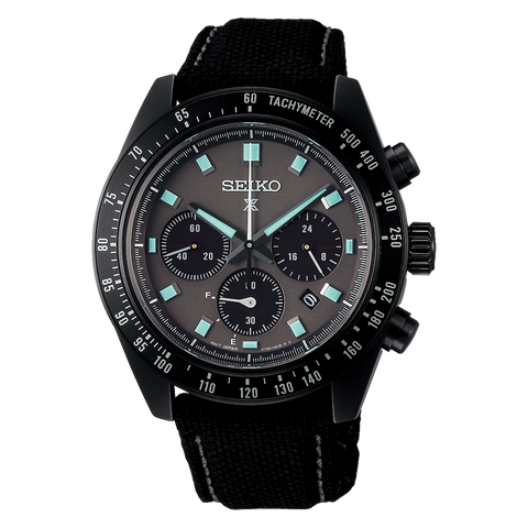 SEIKO BLACK SERIES "NIGHT VISION" SPEEDTIMER SOLAR - SSC923P1