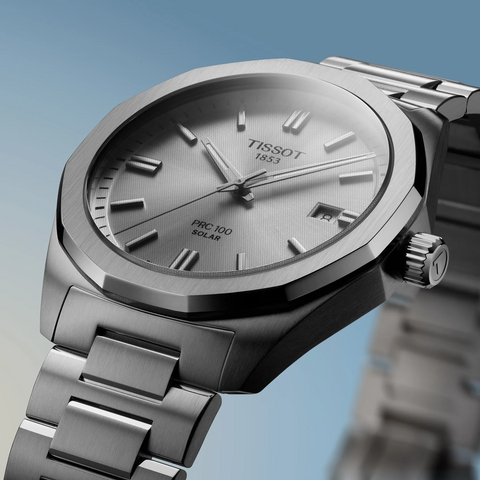 TISSOT PR 100 SOLAR QUARTZ 39MM T151.422.11.031.00