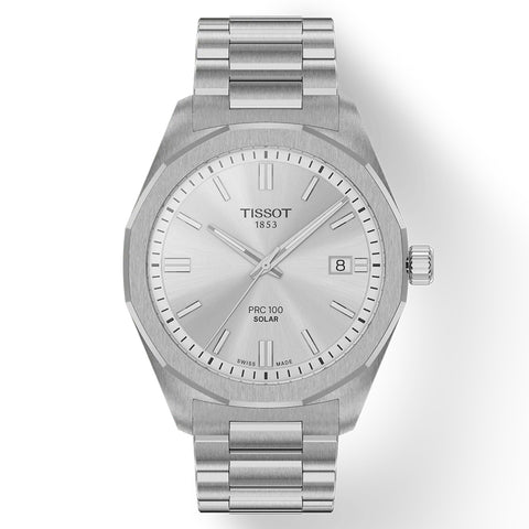 TISSOT PR 100 SOLAR QUARTZ 39MM T151.422.11.031.00