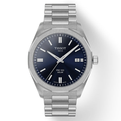 TISSOT PR 100 SOLAR QUARTZ 39MM T151.422.11.041.00
