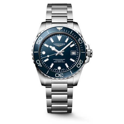 LONGINES HydroConquest — Blue Lacquered Polished