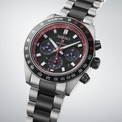 SEIKO SPEEDTIMER SOLAR DATSUN 240Z LIMITED EDITION - SSC957P1