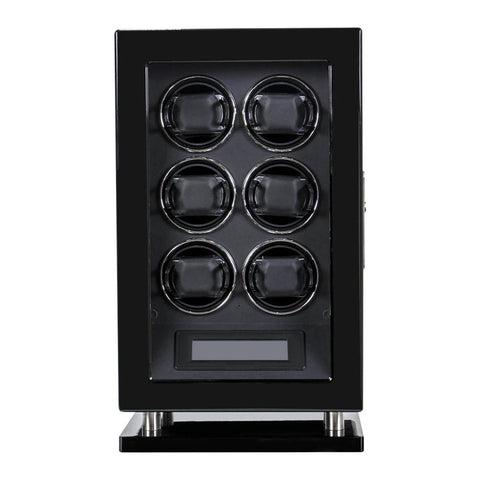 MHB Fingerprint Key-Lock LCD Remote Control Premium Watch Winder - MHB20-006