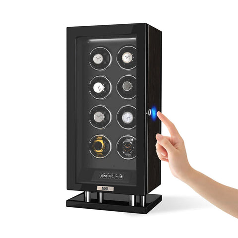 MHB Fingerprint LCD Remote Control Premium Watch Winder - MHB20-008