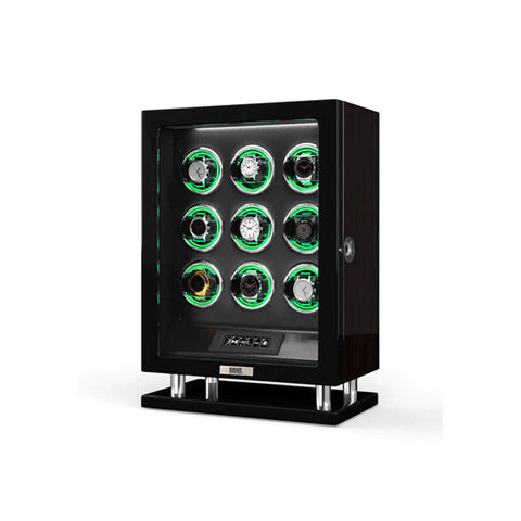 MHB Fingerprint LCD Remote Control Premium Watch Winder - MHB20-009