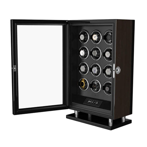 MHB Fingerprint LCD Remote Control Premium Watch Winder - MHB20-012