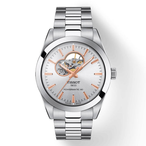 TISSOT GENTLEMAN POWERMATIC 80 OPEN HEART T127.407.11.031.01