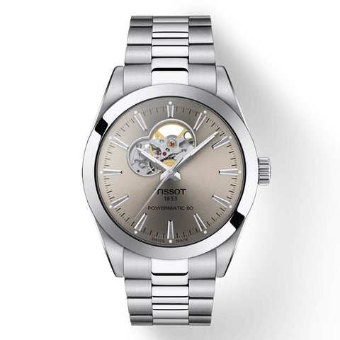 TISSOT GENTLEMAN POWERMATIC 80 OPEN HEART T127.407.11.081.00