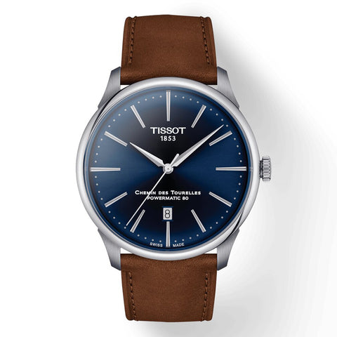 TISSOT CHEMIN DES TOURELLES POWERMATIC 80 42MM T139.407.16.041.00