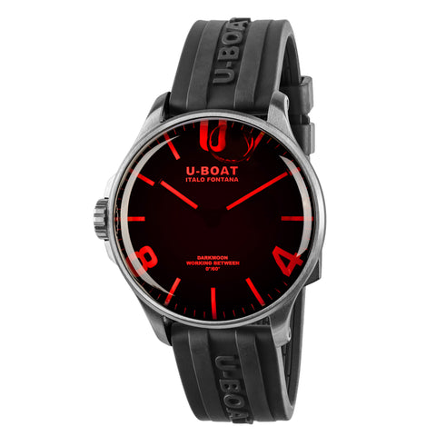 U-BOAT DARKMOON 44MM RED GLASS SS