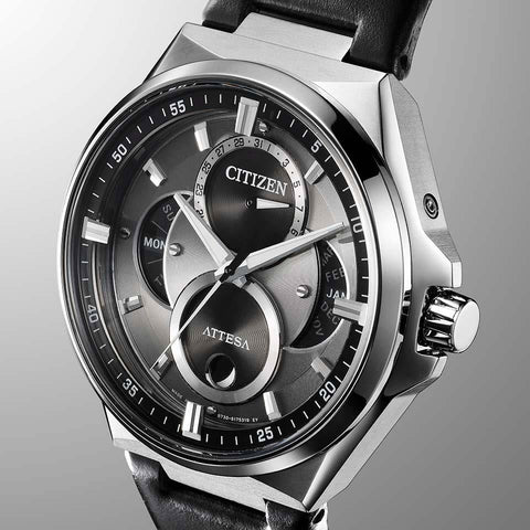CITIZEN ATTESA TRIPLE CALENDAR MOON PHASE BU0060-09H