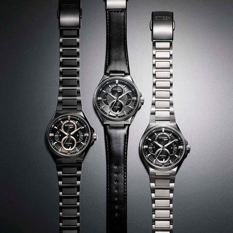 CITIZEN ATTESA TRIPLE CALENDAR MOON PHASE BU0060-09H