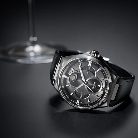 CITIZEN ATTESA TRIPLE CALENDAR MOON PHASE BU0060-09H