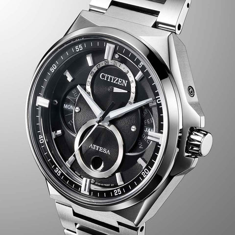 CITIZEN ATTESA TRIPLE CALENDAR MOON PHASE BU0060-68E