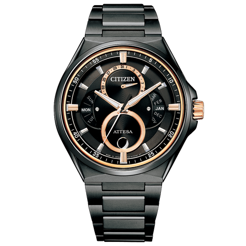CITIZEN ATTESA TRIPLE CALENDAR MOON PHASE BU0065-64E