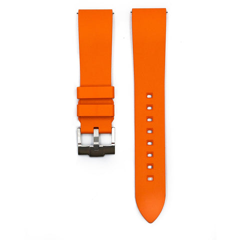 FLUORO RUBBER STRAP - ORANGE