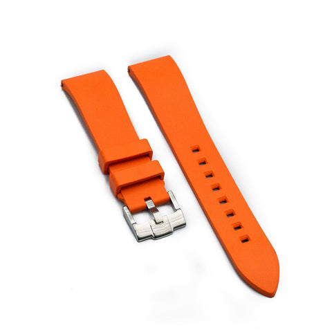 FLUORO RUBBER STRAP - ORANGE