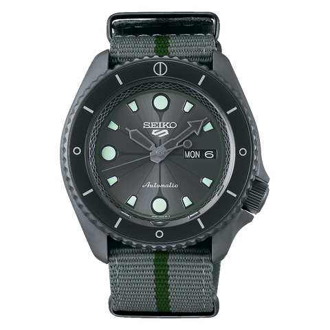 SEIKO 5 Sports Naruto & Boruto Limited Edition - SRPF75K1 Shikamaru