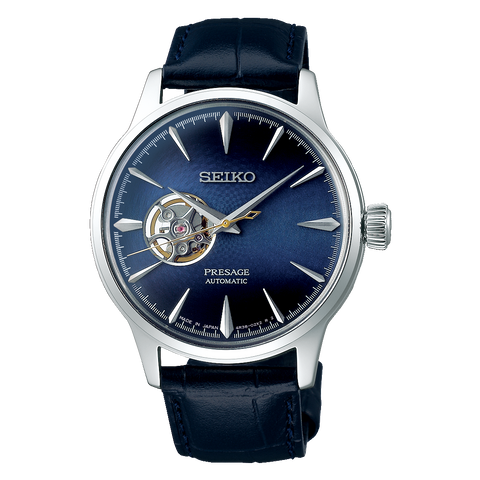 SEIKO PRESAGE "BLUE MOON OPEN HEART" - SSA405J1