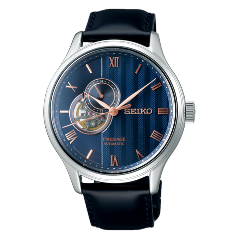 SEIKO PRESAGE "SAKURA BY NIGHT OPEN HEART" - SSA421J1