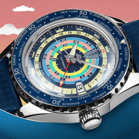 MIDO OCEAN STAR DECOMPRESSION WORLDTIMER SPECIAL EDITION M026.829.17.041.00