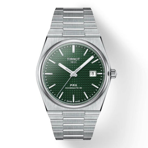 TISSOT PRX POWERMATIC 80 Green Dial T137.407.11.091.00