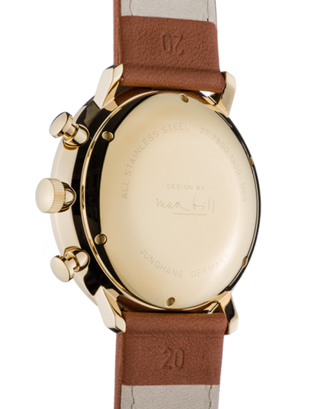 max bill Chronoscope 27/7800.04 (Plexi Glass)