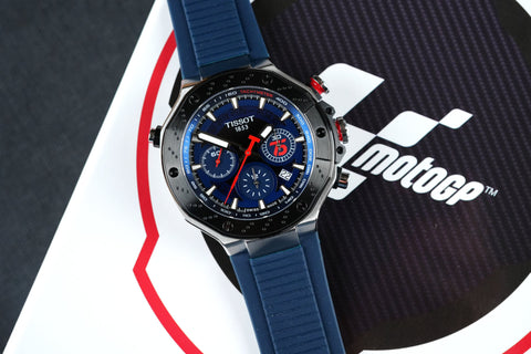Tissot Is Revving Up With The New T-Race MotoGP 75th Anniversary Chronograph - by DENIS PESHKOV