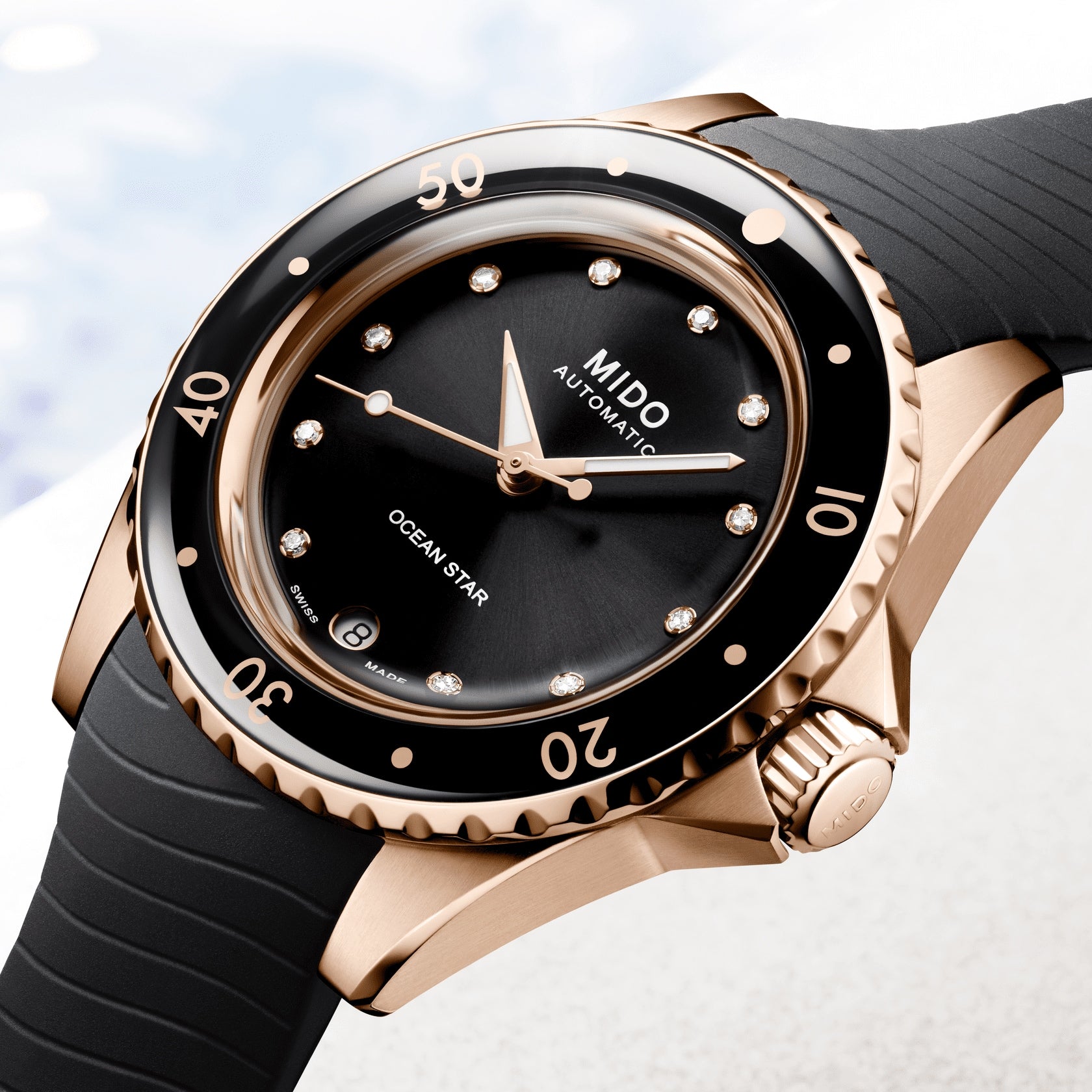 Mido ocean outlet star gold