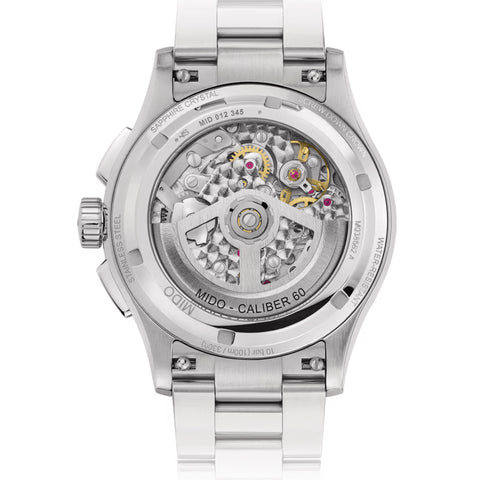 MIDO MULTIFORT SKELETON CHRONOGRAPH M038.662.11.060.00