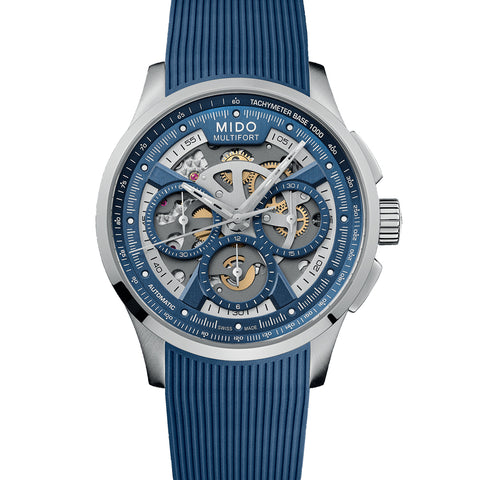 MIDO MULTIFORT SKELETON CHRONOGRAPH M038.662.17.040.00