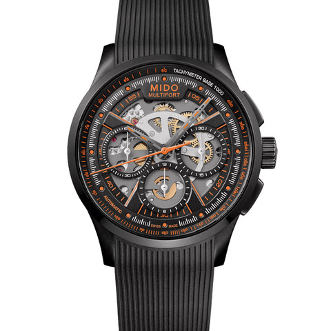 MIDO MULTIFORT SKELETON CHRONOGRAPH M038.662.37.050.00