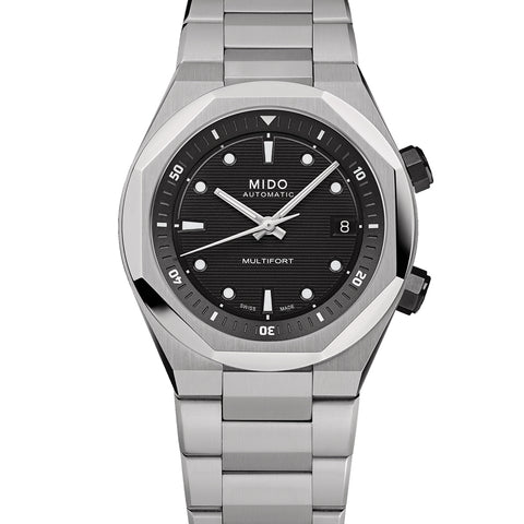 MIDO MULTIFORT 8 TWO CROWNS M047.507.11.051.00