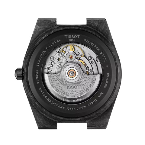 TISSOT PRX POWERMATIC 80 CARBON T137.907.97.201.00