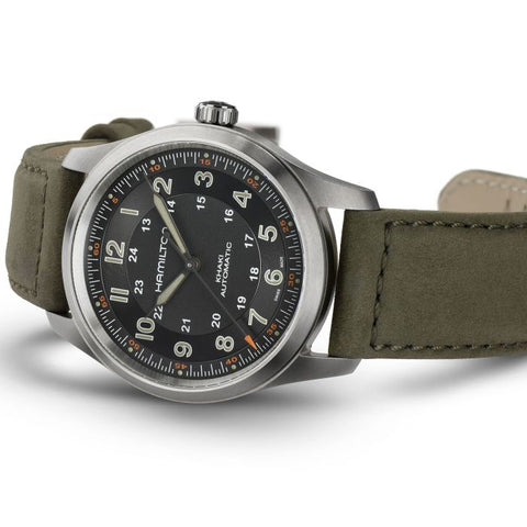 HAMILTON KHAKI FIELD TITANIUM AUTO 38MM H70205830