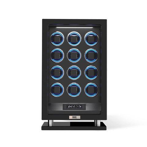 MHB Fingerprint LCD Remote Control Premium Watch Winder - MHB20-012