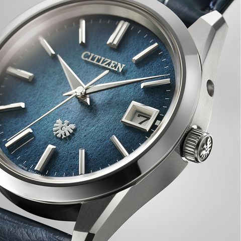 The CITIZEN ECO-DRIVE SUMMER AZURE  紺碧 LIMITED EDITION AQ4100-14L