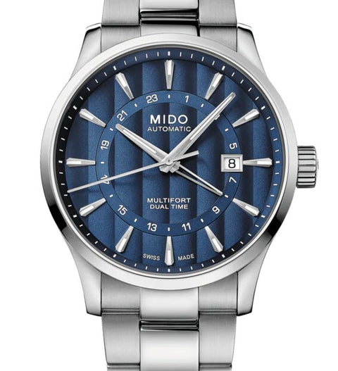MIDO MULTIFORT DUAL TIME M038.429.11.041.00